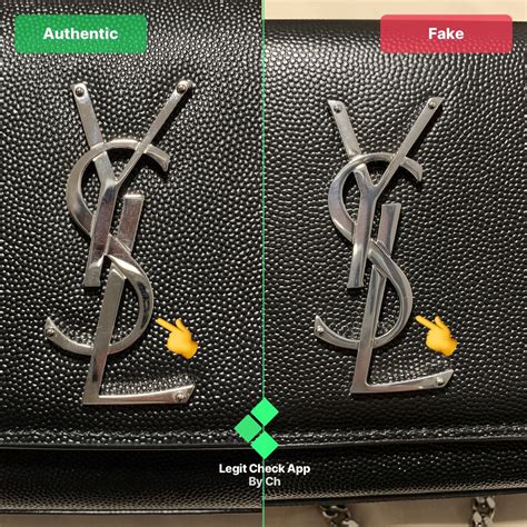 ysl kabelka fake|how to check if ysl bag is fake.